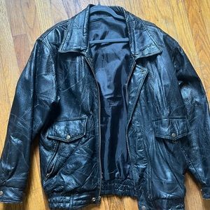 Vintage 100% leather coat